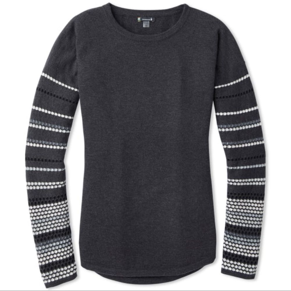 SMARTWOOL Women's Shadow Pine Crew Sweater - Picture 2 of 12